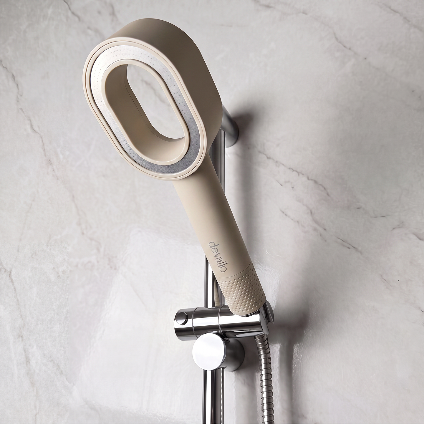 HydroPure Shower Head - Beige