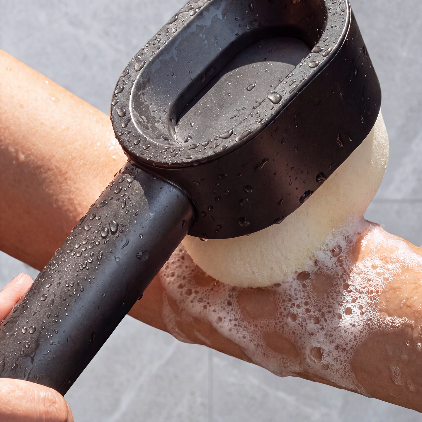 HydroPure Shower Head - Black